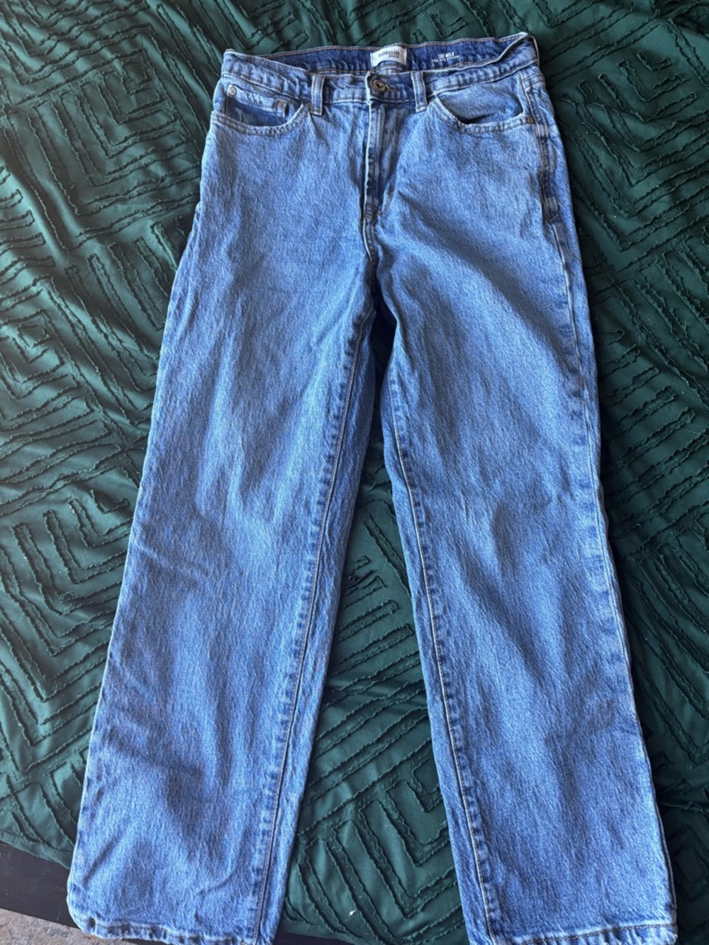 Kensie Light Blue High-Rise Straight Jeans JEANS SALE!!
